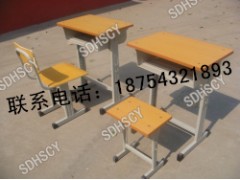 山东学生课桌椅-学校食堂餐桌椅-食堂不锈钢餐具柜-衣物存储柜图3