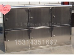 【食堂餐具柜，职工储物柜，学生存包柜，超市存鞋柜，专业定做】图3