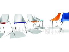 塑料休闲椅，休闲椅，洽谈椅，接待椅，班前椅，餐椅图2