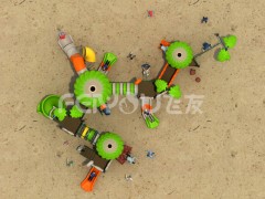 儿童游乐设备组合滑梯FY00401图3