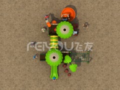 儿童游乐设备组合滑梯FY00801图3