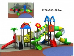 幼儿园滑梯,成都幼儿园大型滑梯,四川户外塑料组合滑滑梯图2