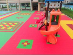 幼儿园悬浮地板,成都幼儿户外悬浮地垫,四川幼儿悬浮拼装地板图3