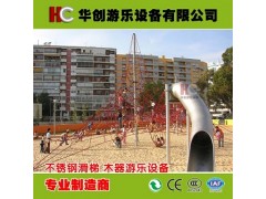 华创游乐游乐设备室外组合儿童滑梯幼儿园户外大型滑滑梯图3