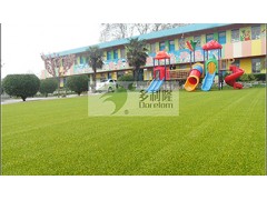 多利隆幼儿园人造草坪油菜花草坪美观大方图3