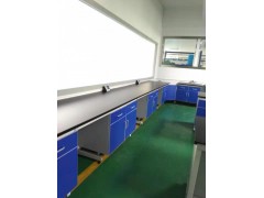 钢木边台，实验室边台实验台试验台操作台理化板中央台图3