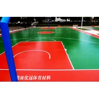 定做篮球场地面硅PU篮球场塑胶篮球场