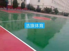 定做篮球场地面硅PU篮球场塑胶篮球场图2
