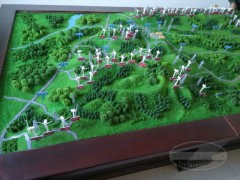 穆棱品牌移动罩滤池模型核电站模型批发价图3