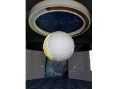 广西防城港高新区展厅——1.8m多媒体外投球幕系统图2