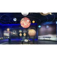 湖南地质博物馆——八大行星演示模型