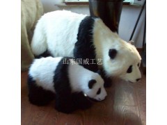仿真大熊猫标本展览大熊猫电动模型图2