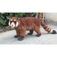 仿真红熊猫模型仿真小熊猫标本