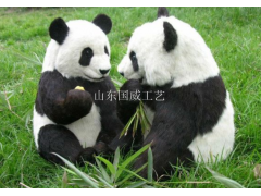 人工植毛仿真大熊猫标本图3
