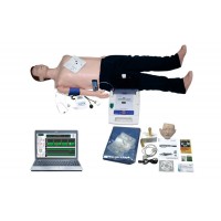 益联医学电脑高级功能急救训练模拟人 成人全身心肺复苏模型