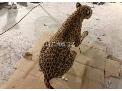 仿真金钱豹生态展厅模型布景图2