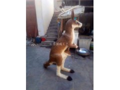 仿真袋鼠生态展厅布景展览仿真袋鼠模型图2