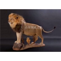 仿真狮子生态展厅设计展览仿真狮子标本