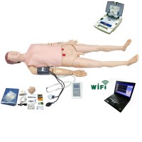 益联医学电脑全功能急救训练模拟人心肺复苏CPR与血压测量、AED除颤仪、基础护理