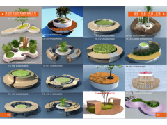 玻璃钢树池坐凳图2